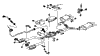 1984-1993 Exhaust System Diagram