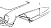 1956-1957 Wheel Well & Fender Mouldings Diagram