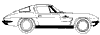 1963-1967 Coupe Side Mouldings Diagram