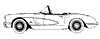 1956-1960 Side Mouldings Diagram