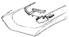 1969 Corvette Big Block Hood Emblems Diagram