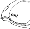 1956 Corvette Rear Emblems Diagram