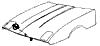 1984-1990 Front Emblem Diagram