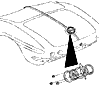 1958-1962 Rear Emblem Diagram