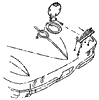 1966 Corvette Gas Door Diagram
