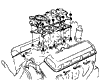 1967-1969 Tri Power Carburetor Diagram
