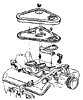 1967-1969 Air Cleaner - Carburetor Diagram