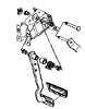 1980-1982 Brake Pedal Diagram