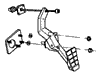 1984-1988 Gas Pedal Diagram