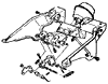 1973 Corvette Headlight Support Assembly Diagram