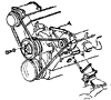 1971 Corvette Water Pump Bypass Hose Diagram