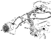 1953-1962 Heater Water & Air Hoses Diagram