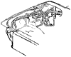 1963-1967 AC Hoses & Condenser Diagram