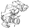 1963-1966 AC Outlet Duct Diagram