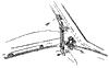 1976 Corvette Hood Support & Bumper Diagram