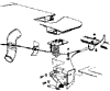 1954 Corvette Hood Latches & Cable Diagram