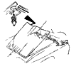 1963 Corvette Male Hood Latches Diagram