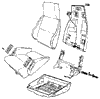 1984-1993 Sport Seat Diagram