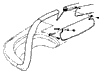 1958 Corvette Sun Visor Diagram