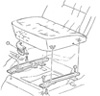 1977 Corvette Seat Adjuster Brackets Diagram
