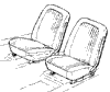 1963-1964 Seats Diagram