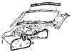 1964 Corvette Firewall Diagram