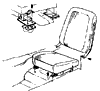 1963-1967 Seat Assembly Diagram