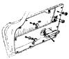 1964 Corvette Door Panel Diagram