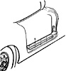 1958 Corvette Sill Plates Diagram