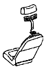 1965-1967 Seat & Headrest Diagram