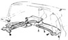 1977 Corvette Roof Panel Trim Diagram