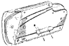 1962-1962 Door Panel Diagram