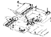 1963-1967 Underbody Seat Mounts Diagram