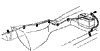 1971 Corvette Battery Cables (side position) Diagram