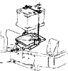 1963 Corvette Battery - with AC Diagram