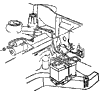 1963 Corvette AC Battery Cables Diagram