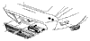 1973 Corvette Parking & Marker Lamps Diagram