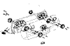 1975 Corvette Rear Marker & Tail Lights Diagram