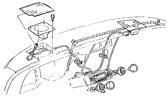 1980 Corvette Radio & Front Speakers Diagram