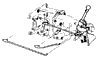 1965 Corvette 4 Speed Control Rods Diagram