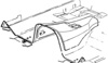 1972 Corvette Transmission Tunnel Insulation Diagram