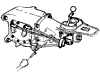 1963-1963 4 Speed Shifter Diagram