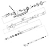 1977 Corvette Tilt/Telescoping Column Diagram