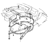 1964 Corvette Spare Tire Carrier Diagram