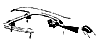 1970 Corvette Roof Panel Latch Hardware Diagram