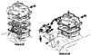 1962 Corvette 300 HP Carburetor & Fuel Filter Diagram