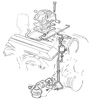 1968-1969 Carburetor & Fuel Pump Diagram