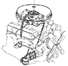 1962 Corvette Carburetor & Fuel Line Diagram