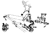 1977 Corvette Power Steering Cylinder & Valve Diagram