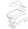 1968-1982 Front Body Diagram